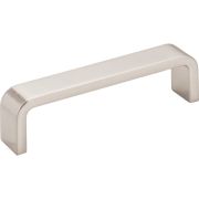 4" Center-to-Center Satin Nickel Square Asher Cabinet Pull - 193-4SN