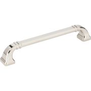 160 mm Center-to-Center Polished Nickel Ella Cabinet Pull - 165-160NI