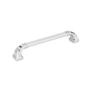 160 mm Center-to-Center Polished Chrome Ella Cabinet Pull - 165-160PC