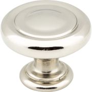 1-1/4" Diameter Polished Nickel Bremen 1 Cabinet Knob - 117NI
