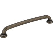 160 mm Center-to-Center Distressed Antique Brass Bremen 1 Cabinet Pull - 527-160ABM-D