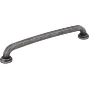 160 mm Center-to-Center Distressed Antique Silver Bremen 1 Cabinet Pull - 527-160SIM