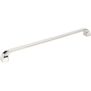 305 mm Center-to-Center Polished Nickel Square Marlo Cabinet Pull - 972-305NI