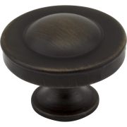 1-1/4" Diameter Antique Brushed Satin Brass Cordova Cabinet Knob - Z111-ABSB