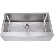 16" Gauge Stainless Steel Farmhouse Sink - HA200
