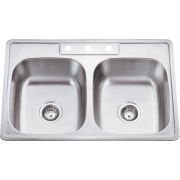 20" Gauge Stainless Steel Drop In Sink - 9101
