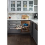 18" Blind Corner Swing Out Right Handed Unit Bronze - BCSO218BOWD-RH