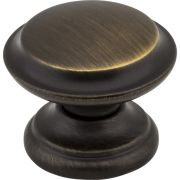 1-3/8" Diameter Antique Brushed Satin Brass Cordova Cabinet Knob - 0251ABSB