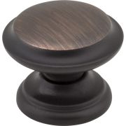 1-3/8" Diameter Brushed Oil Rubbed Bronze Cordova Cabinet Knob - 0251DBAC