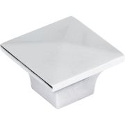 1-1/4" Overall Length Polished Chrome Pyramid Cairo Cabinet Knob - 595PC