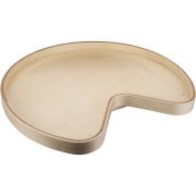 32" Kidney Banded Lazy Susan with Swivel Pre-installed - BLSK32-S