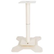 Lazy Susan Pole for 2 Kidney Shelves Cream - LSP2