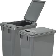 Lid for 35 Qt Plastic Waste Container Gray - CAN-35LIDGRY