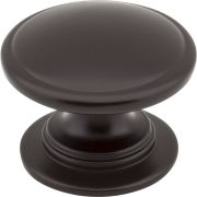 1-1/4" Diameter Dark Bronze Durham Cabinet Knob - 3980-ORB