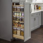 Wood Pantry Cabinet Pullout 5 1/2" x 22 1/4" x 47" - PPO2-548