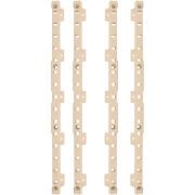 4-Quick Tray Pilasters 1 1/4" Almond - B521-01