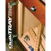 4-Quick Tray Pilasters 1 1/4" Clear - B512-01