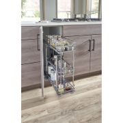 5" Wire Base Pullout Chrome - SWS-BPO5PC