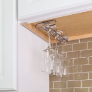 Under Cabinet Stemware Rack Chrome - STEM1-PC-R