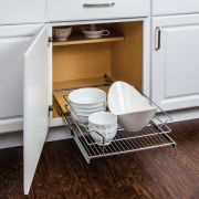 17 3/8" Pullout Basket for 18" Cabinet Opening Chrome - MBPO21-R