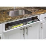 11 11/16" Stainless Steel Tipout 2 Shallow Tray Set - TOSS11S-R