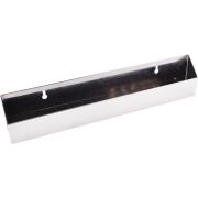 Shallow 14 13/16" Stainless Steel Tipout Replacement Tray - TOSS14S-REPL