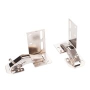 Hinges for Tipout Unit Chrome - TIPOUT-HINGE