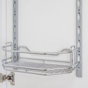 6" Deep Individual Tray for Door Mounting Tray System Chrome - DMT6-PC-R
