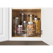 18" Single Shelf Lazy Susan Chrome - MLSR18-S-R
