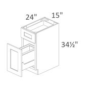 BWBK15-1 Classic Grey Shaker Pre-Assembled