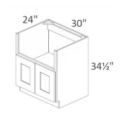 FSB30 Classic Grey Shaker Pre-Assembled