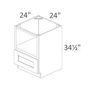 MDB24 Classic White Shaker Pre-Assembled
