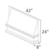 RHE4224 Belfast Cream Glaze Pre-Assembled