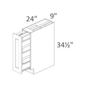 BSR09 Anchester White Pre-Assembled