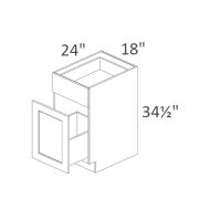 BWBK18-2 Anchester White Pre-Assembled