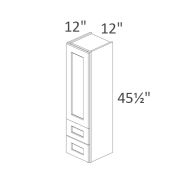 DV1245 Classic White Shaker Pre-Assembled
