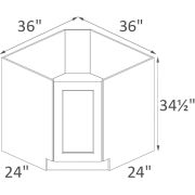 BDC36 Anchester Grey Pre-Assembled