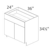 B36 Urban Harbor Gray Pre-Assembled