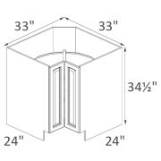 BLS33 Nutmeg Modern Pre-Assembled
