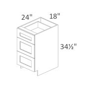 DB18-3 Madison Pearl Shaker Pre-Assembled