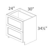 DB30-2 Madison White Shaker Pre-Assembled