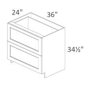 DB36-2 Madison Blue Shaker RTA