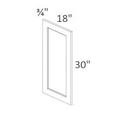 DD-W1830-DOOR Chatham Pitch Black