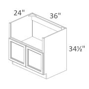 FSB36 Hanover Charcoal Pre-Assembled