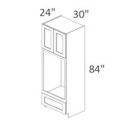DOC3084 Madison Grey Shaker Pre-Assembled