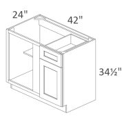 BBC42R Classic White Shaker Pre-Assembled