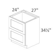DB27-2 Classic White Shaker Pre-Assembled