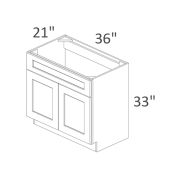 FA3621 Classic White Shaker Pre-Assembled
