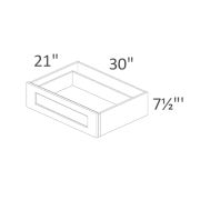 FD30 Classic White Shaker Pre-Assembled