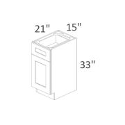 SVA15B Sienna Shaker Pre-Assembled